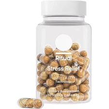 Ritual Stress Relief 30 Vegan Capsules Dietary Supplement Bioceria Technology