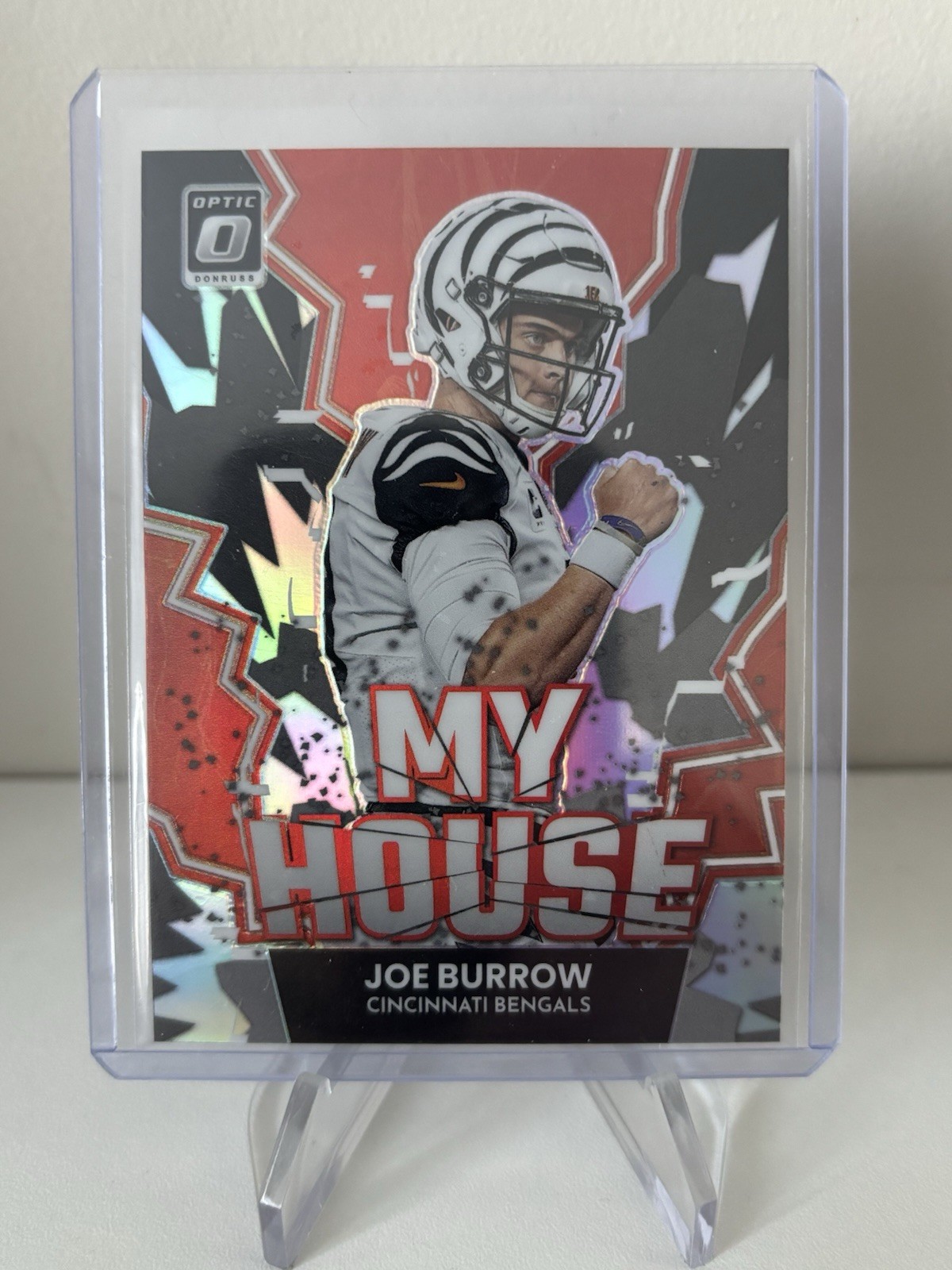 2022 Panini Donruss Optic - My House! Joe Burrow #MH-12 Holo Prizm
