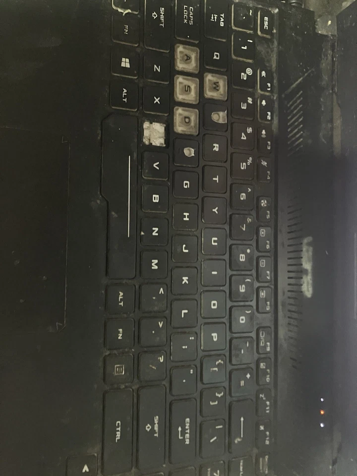 华硕 TUF FX505DT 游戏笔记本电脑 15.6 120Hz AMD 锐龙 5 GTX 1650 破损/用于零件 — 第 2/4 张图片