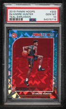 2019-20 Panini NBA Hoops Teal Explosion De'Andre Hunter #202 PSA 10 GEM MT 4g0