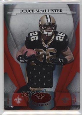 2008 Leaf Certified Materials Mirror Red /150 Deuce McAllister #88 fm0