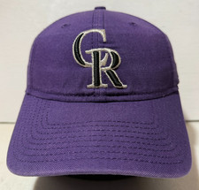 New Era 9TWENTY Colorado Rockies Adjustable Strapback Hat Cap Canvas Cotton
