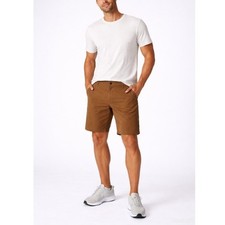 Vuori Men's Camel Classic Chino Performance Meta Shorts Size 33 NWT