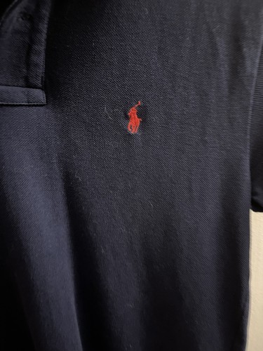 Polo Ralph Lauren Boys Blue Polo Shirt Size M 10-12 Short Sleeve - Picture 2 of 4