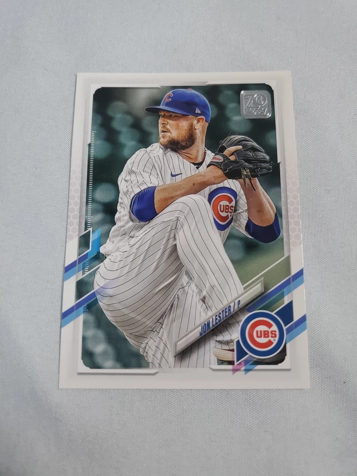 2021 Topps #278 Jon Lester Cubs D1426* - Image 2 of 4
