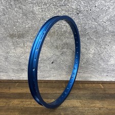 Vintage Araya 7X BMX Rim 20x1.75 Blue 36H Japan Old School 20in Hoop Bicycle