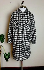FRNCH Paris | Women’s | Extra Small | Long Houndstooth Jacket