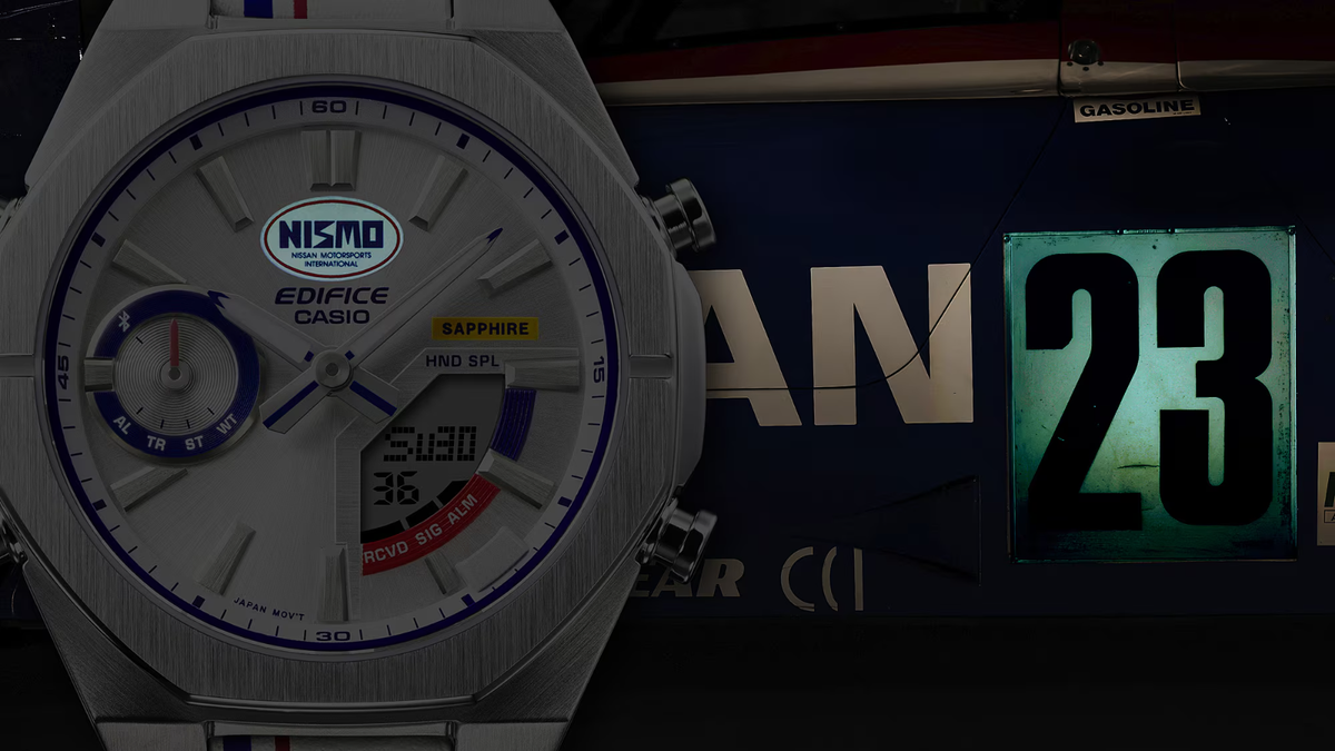 Casio NISSAN EDIFICE NISMO Heritage Edition 2025 ECB-S10NIS-7AJR