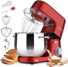 Stand Mixer, 660W 10 Speed 6 Quart Tilt-Head Kitchen Electric Food Mixer