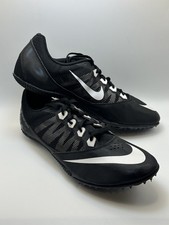 Size 11 Nike Zoom Rival S7 Track  Field Spike Shoes Black 616313-001 RARE 