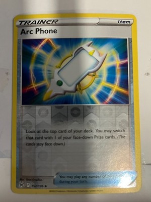 Arc Phone 152/196 Lost Origins Pokemon Reverse Holo Foil Rare
