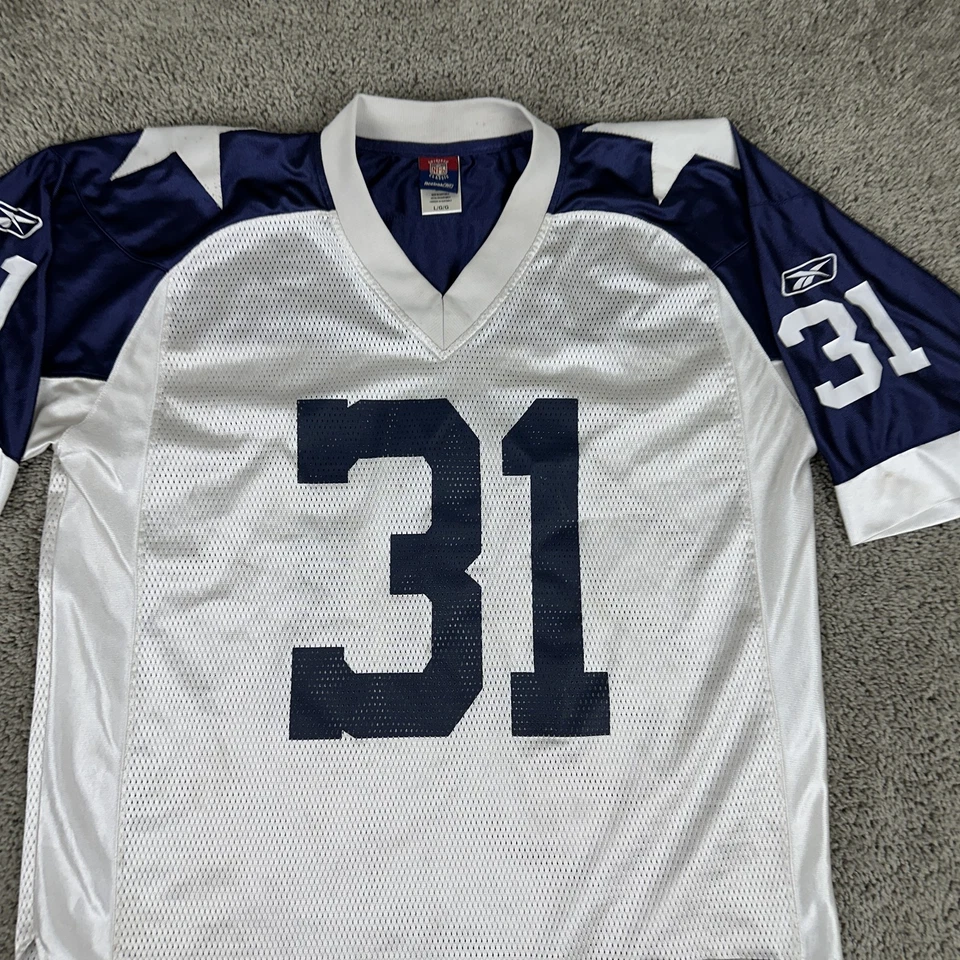 Dallas Cowboys Football Jersey Mens Large NFL Throwback R Williams Reebok - Image 3 of 4