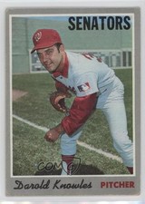 1970 Topps Darold Knowles #106 0z0n