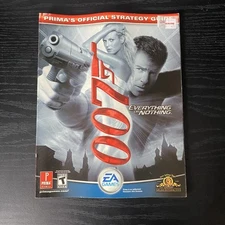 Prima Games 007 Everything or Nothing Strategy Guide 2004