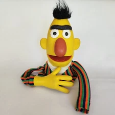 VTG MUPPETS INC Bert Sesame Street Sunny Days Hand Puppet Original 1970s READ