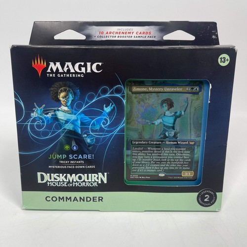 New Magic The Gathering Duskmourn House of Horror Jump Scare