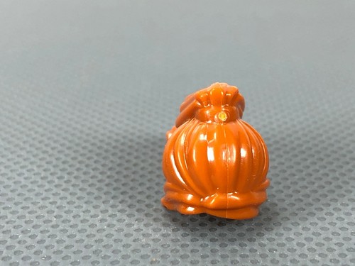 LEGO Dark Orange Minifigure Hair Female Ponytail & Side Bangs 62696 (x1) - Picture 9 of 11