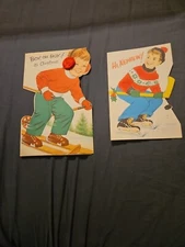 Lot 2  1960's Vintage NORCROSS Greeting Card