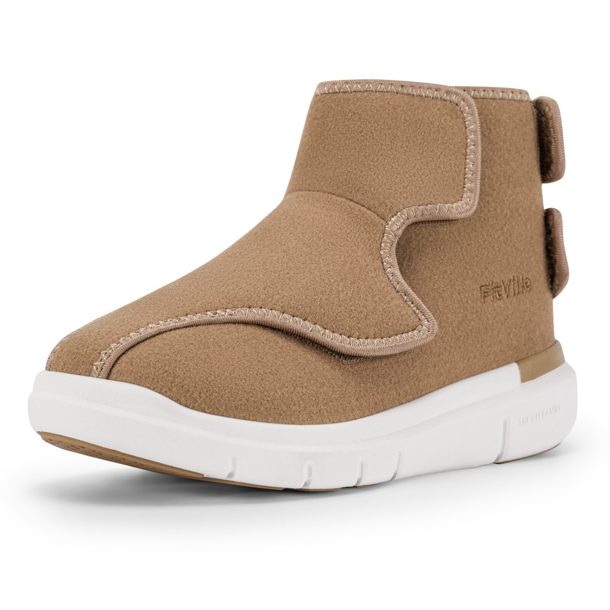 FitVille Womens Diabetic Boots Extra Wide Width Winter Ankle Boot Swollen  Feet