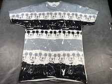 NEW Rare color way Vintage Mickey Mouse Disney Shirt Single Stitch AOP DEADSTOCK