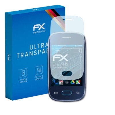 atFoliX 3x Schutzfolie für Samsung Galaxy Pocket Neo GT-S5310 klar