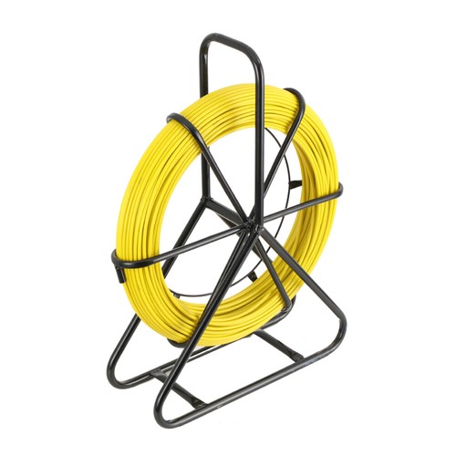Extractor de cinta de pescado fibra de vidrio 328 pies/100 m Ø 1/4" cable cable conducto rodder kit - Imagen 11 de 12