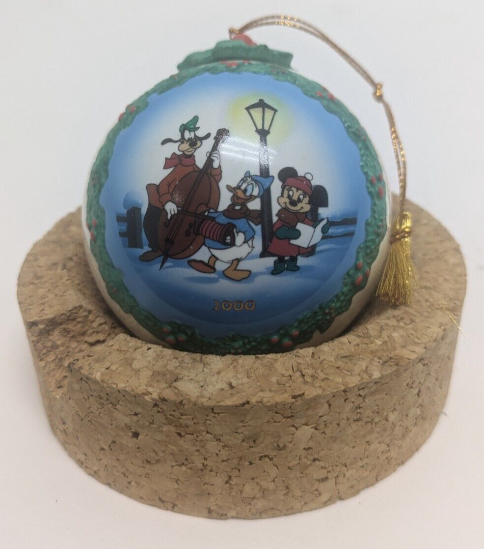 WDCC Clásicos De Disney Adorno Del Árbol De Navidad De Pluto 2000 Colección