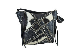 Trinity Ranch Leather Black  Concealed Carry Purse - New - Free Shipping
