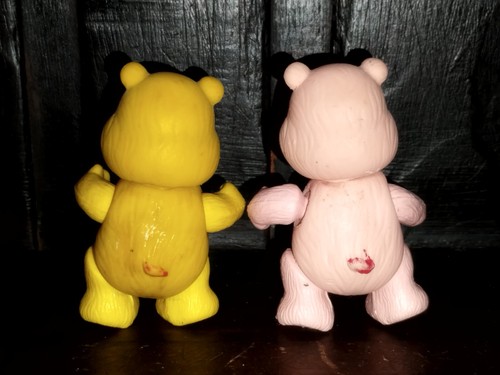 LOTE DE FIGURAS DE GOMA ARGENTINA VINTAGE MUY RARAS AÑOS 80 CARE BEARS + BOLSA ARGIE PEQUEÑA - Imagen 9 de 12