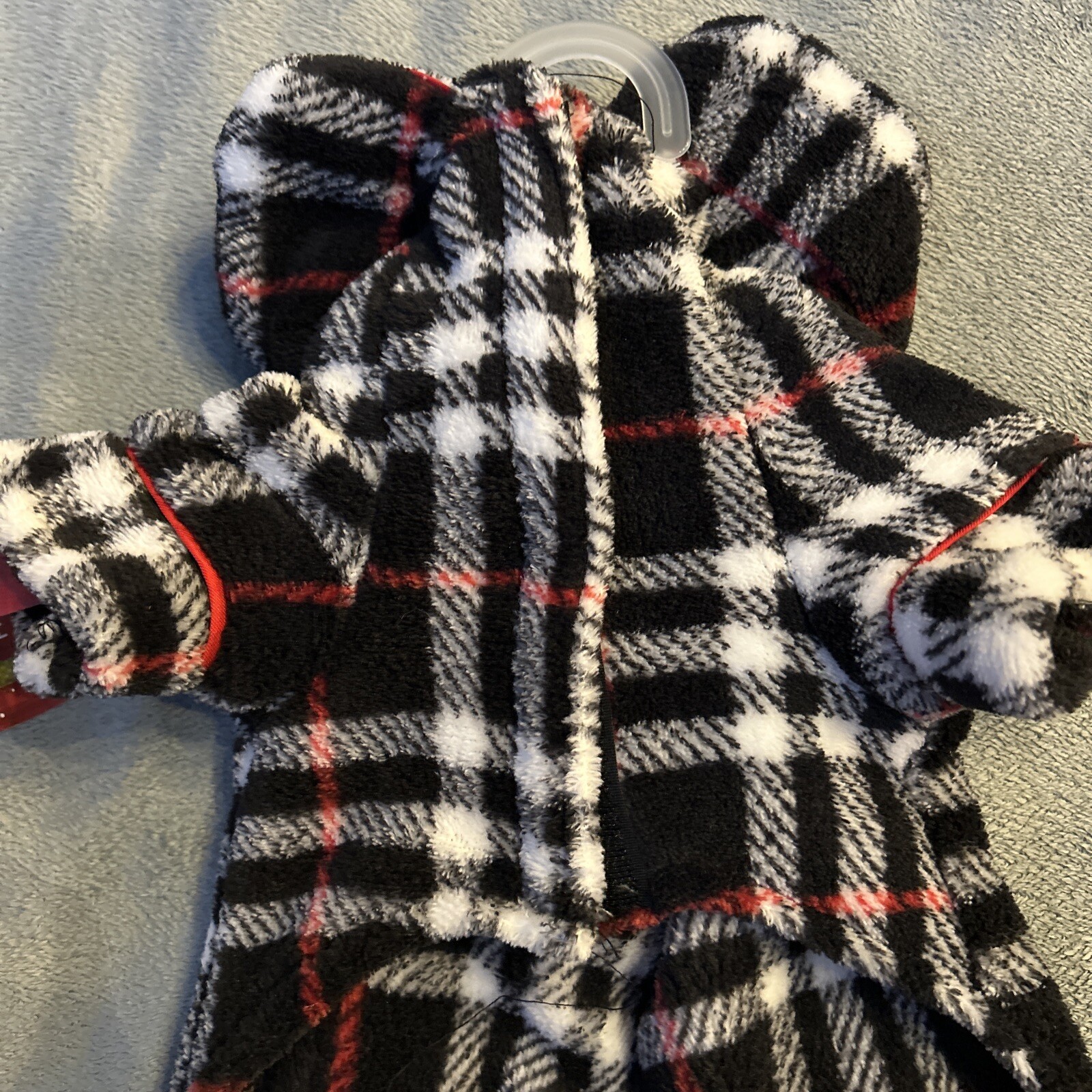 NEW Plaid Dog Pajama Sweater, PawsLife SIZE MEDIUM (Super Soft!) FREE SHIPPING!