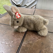 Ty Classic Bunny Rabbit Plush Buttons 10” Stuffed Animal 1997