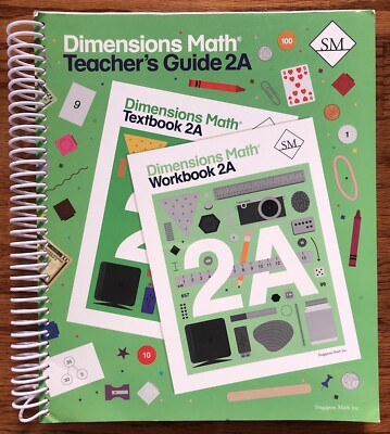 Singapore Math Dimensions Math Teachers Guide 2A