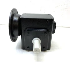 WORLDWIDE RIGHT ANGLE WORM GEAR SPEED REDUCER, HDR206-15/1-56C-1.5, 15:1 RATIO