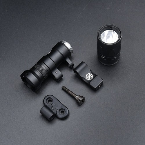 Tactical Flashlight M340W Metal Strobe With Picatinny/MLOK/Keymod Rail Base - Picture 4 of 12