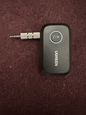 UGREEN Bluetooth 5.3 Adapter Car Audio Receiver 3.5mm AUX Jack With Car  Charger