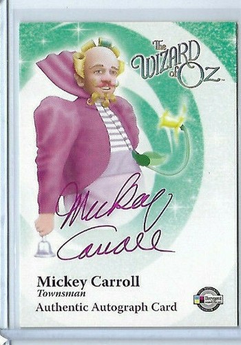 The Wizard of Oz - Autógrafo utilería y selección de tarjetas de boceto casi nuevo Breygent - Imagen 12 de 32