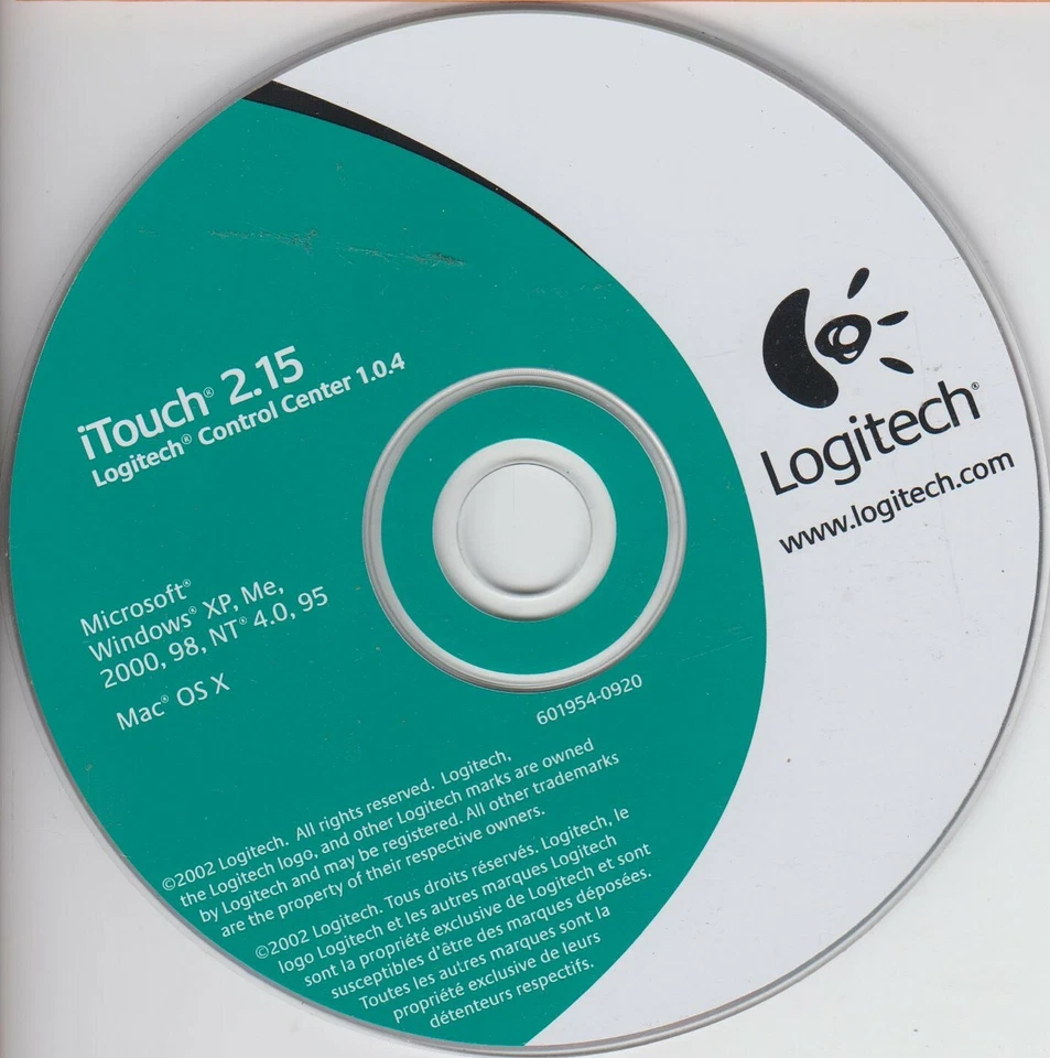 Logitech iTouch 2.15 Treiber CD - Bild 1 von 1