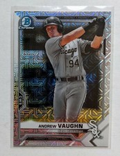 2021 Bowman Chrome Andrew Vaughn Mega Box Mojo Refractor #BCP-88 White Sox