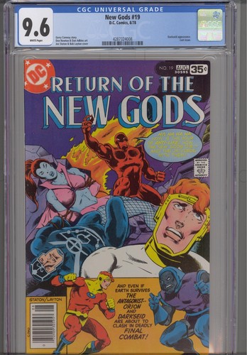 New Gods #19 CGC 9.6 1978 DC Comics Darkseid App Last Issue