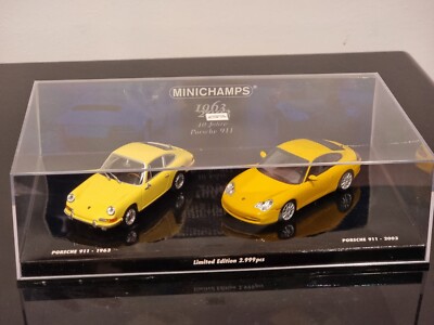 Minichamps 1963-2003 Set Porsche 911 40th Anniversary 1/43 Minichamps 1963-2003 Set Porsche 911 40th Anniversary 1/43