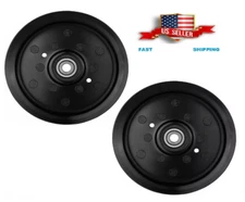 2 Flat Idler Pulley For Husqvarna 532196106 532197379 For Ariens For Dixon