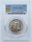 1942 P Walking Liberty 50C Half Dollar PCGS MS64 Gold Shield - U019