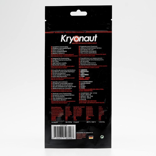 Thermal Grizzly - Kryonaut la pâte thermique de la plus haute qualité - Pour ... - Photo 5/5