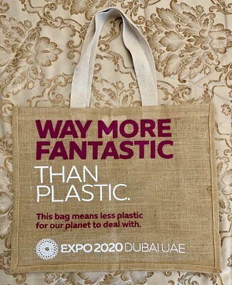 EXPO 2020 - DUBAI - ECO BAG - GROẞ