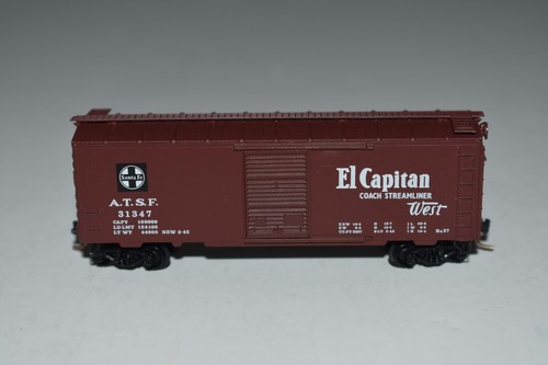 Coche de carga Kadee Santa Fe 40' escala N puerta única 31347 C42801 | Zustand: Used