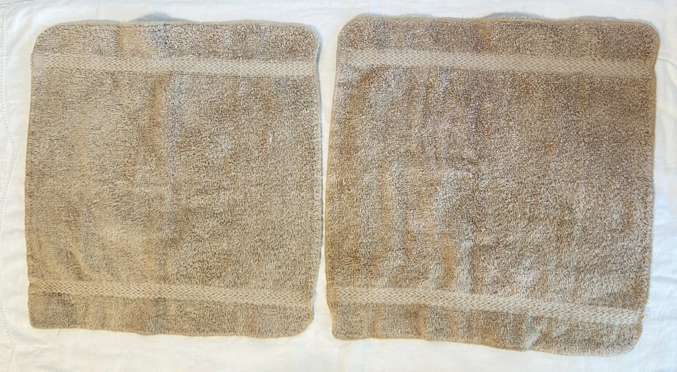 Винтажный Charter Club мочалка коричневый набор из 2 - Изображение 3 из 4