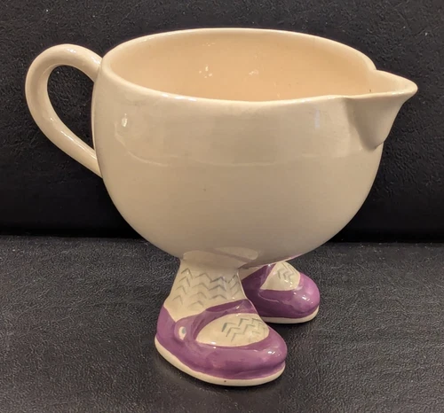 Vintage Carlton Ware (England) – Lustre Pottery, 1973 – Walking Ware Creamer