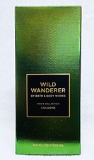 1 Bath Body Works WILD WANDERER FOR MEN Eau De Cologne Spray edc Perfume 3.4 oz