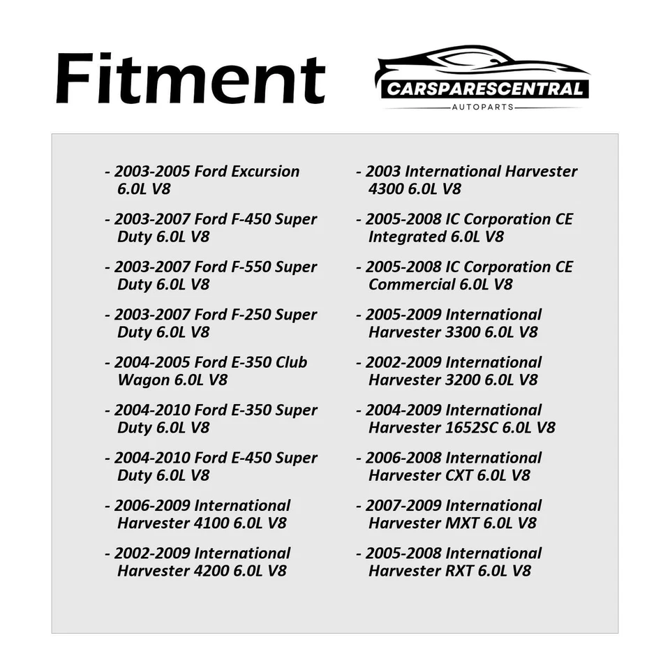 Junta de cubierta de válvula de motor izquierda para IC Corporation 3200 6,0 L 2007 Foto 2 de 4