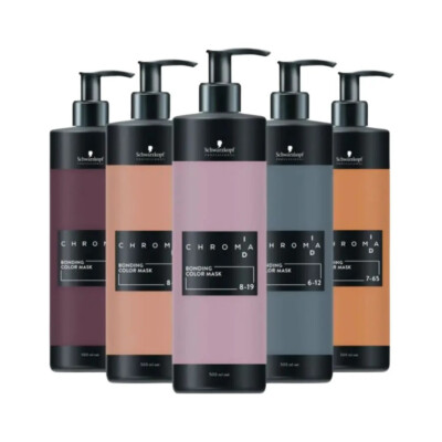 Schwarzkopf Chroma ID Bonding Color Mask 500ml 6-88 Dunkelblond Rot Extra